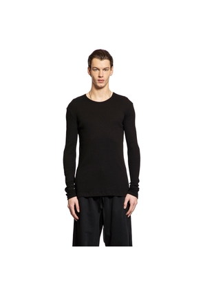 Greg Long Sleeve T-Shirt in Cotton Rib Jersey
