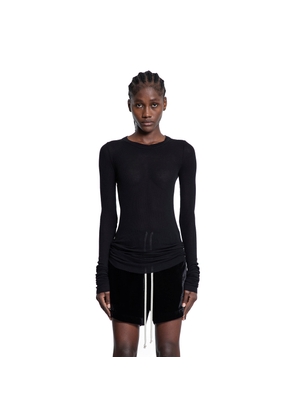 Rib LS T in Viscose Silk Rib Jersey