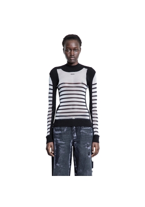 The Bi-material Marinière Sweater