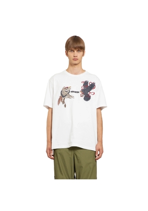 Black Crow White Heron T-Shirt