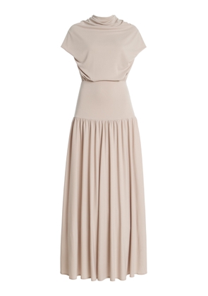 KALLMEYER Exclusive Victoria Draped Jersey Midi Dress - Moda Operandi