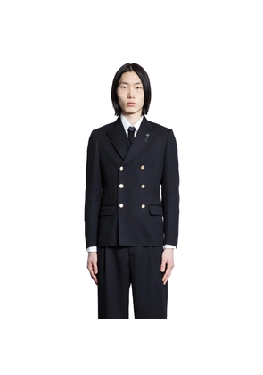 Double-Breasted Blazer in Pure Virgin Wool