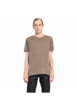 Crinkled Nylon Jersey T-Shirt