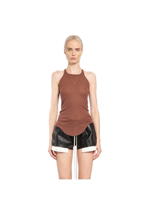 Basic Rib Tank in Viscose Silk Rib Jersey