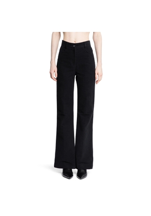 Flared evening trousers