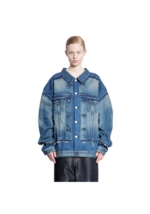 Spliced Denim Jacket