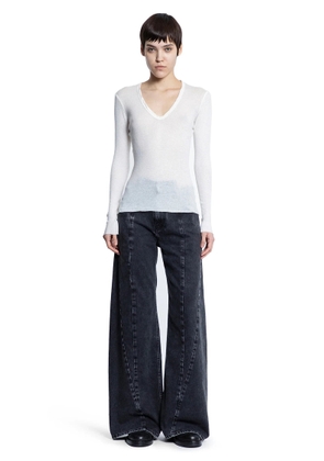 Skinny deep V Long Sleeve Tee