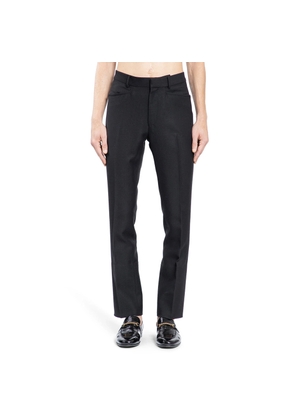 Cotton Silk Tailored Trousers