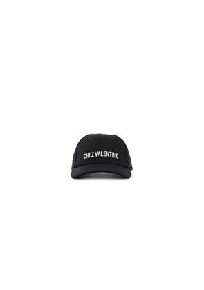 Chez Valentino Cotton Baseball Cap