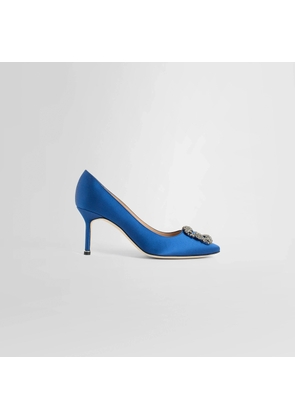 Hangisi 70 Satin Jewel Buckle Pumps