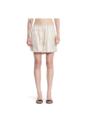 Monogram Silk PJ Shorts
