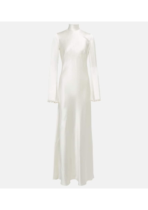 Galvan Bridal Praiano silk gown