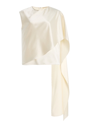 Heirlome Exclusive Carmen Cape-Sleeve Silk Top - Moda Operandi