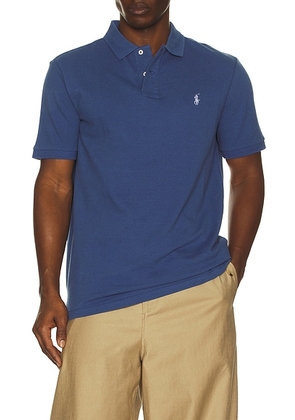Polo Ralph Lauren Short-sleeve Mesh Polo in Old Royal - Royal. Size S (also in L, M, XL/1X, XXL/2X).