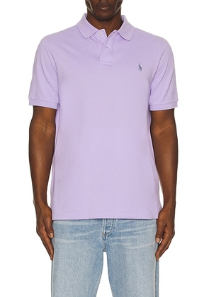 Polo Ralph Lauren Short Sleeve Mesh Polo in Sky Lavender - Lavender. Size S (also in M, XL/1X, XXL/2X).