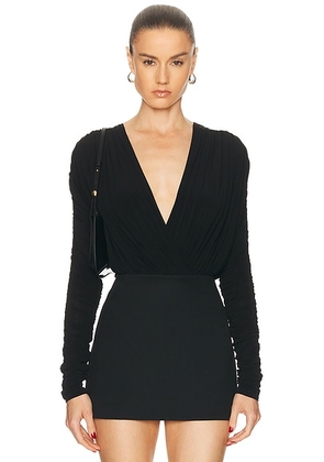 TOVE Ayah Bodysuit in Black - Black. Size 40 (also in 34, 38, 42).