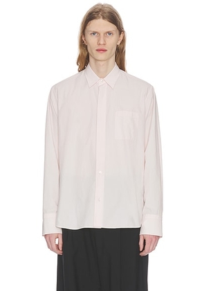 The Row Marek Shirt in Pale Rose - Pink. Size S (also in M, L, XL/1X).