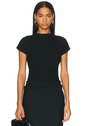 Sportmax Samba Top in Black - Black. Size XS (also in S, M, L).