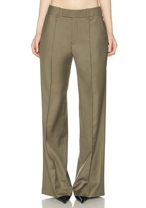 Ronny Kobo Rowley Pant in Burnt Olive - Olive. Size XS (also in S).