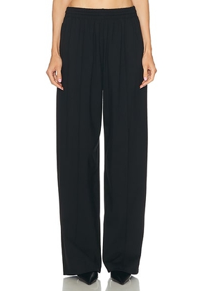 WARDROBE.NYC Opaque Lounge Pant in Black - Black. Size S (also in XS).
