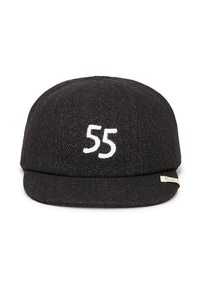 Visvim Honus Cap in Charcoal - Charcoal. Size S/M (also in M/L).