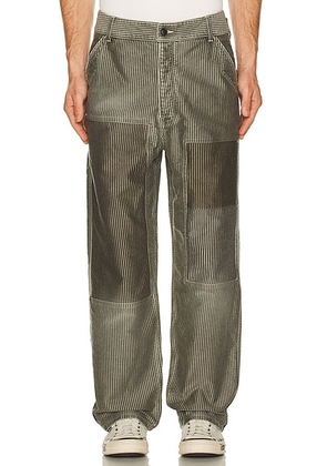 Visvim Moleskin Pastroal Pants in Black - Black. Size 2 (also in 3, 5).