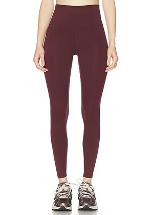 Varley FreeSoft High Rise 28 Legging in Sassafras - Wine. Size XS (also in L, S).