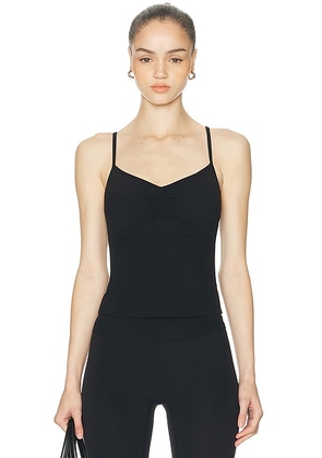 YEAR OF OURS Studio Baby Tank Top in Black - Black. Size XS (also in L, M, S).