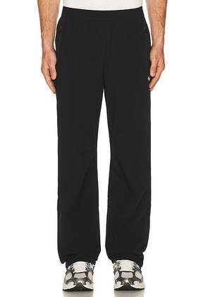 247 Team 247 Straight Leg Track Pant in Jet Black - Black. Size S (also in L, M, XL/1X).