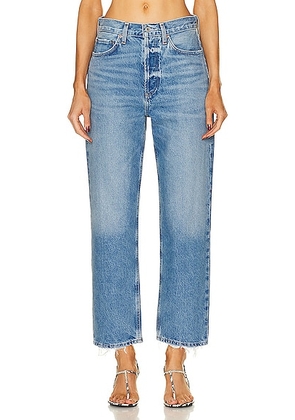 AGOLDE 90's Crop Jeans in Bound - Denim-Medium. Size 27 (also in 28, 31, 32, 33).