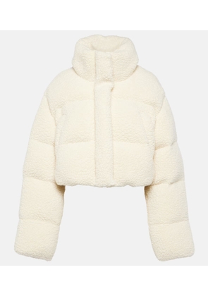 Cordova Kozzy cropped wool-blend puffer jacket