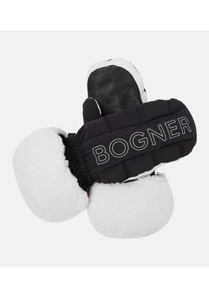 Bogner Sabina shearling ski mittens