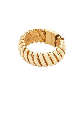 ALAÃA ALAÎªA Choker Necklace in Or - Metallic Gold. Size all.