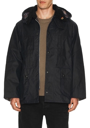 Barbour x Levi's Bedale Wax Jacket in Royal Navy - Navy. Size S (also in ).