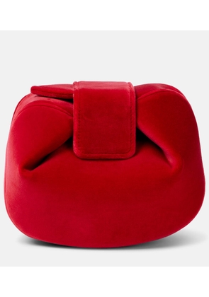 Gabriela Hearst Soft Demi velvet clutch
