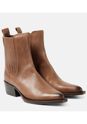 Golden Goose Debbie Beatles leather ankle boots