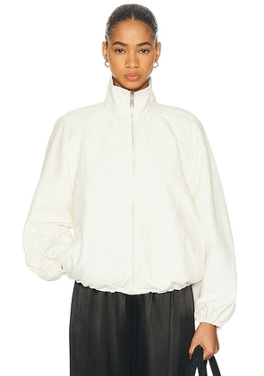 EAVES Aila Sport Jacket in Ivory - Ivory. Size XS (also in XXS, S, M, L, XL).