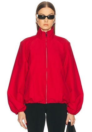 EAVES Aila Sport Jacket in Scarlet - Red. Size XS (also in XXS, S, M, XL).