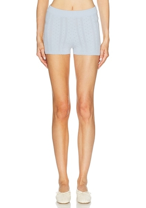 Amiya Mina Short in Celeste - Baby Blue. Size M (also in S, L).