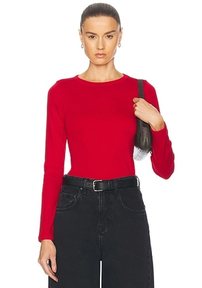 FLORE FLORE Max Tee in Red - Red. Size S (also in M, L, XL).