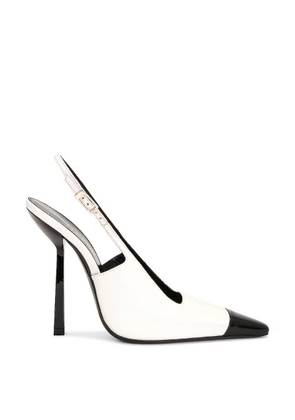 Saint Laurent Womens Ines Slingback Pumps