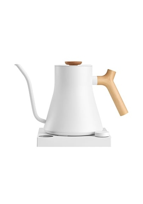 Fellow Stagg EKG Pro Electric Kettle in Matte White & Maple - White. Size all.