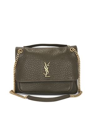 saint laurent Saint Laurent Large Niki Chain Bag in Light Musk - Green. Size all.