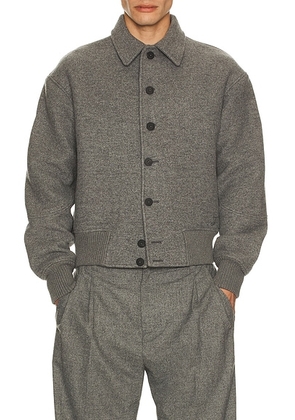 JACQUEMUS Le Bomber Feltro in Grey - Grey. Size 50 (also in ).