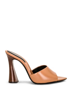 Saint Laurent Womens Bisque Suite Sandal Heels