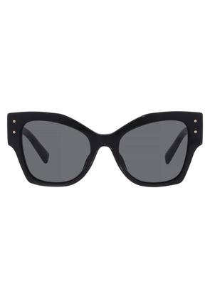 Dolce and Gabbana Dark Grey Butterfly Ladies Sunglasses DG4478F 501/87 53