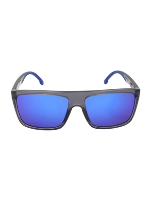 Carrera Blue Multilayer Browline Mens Sunglasses CARRERA 8055/S 0KB7/Z0 58