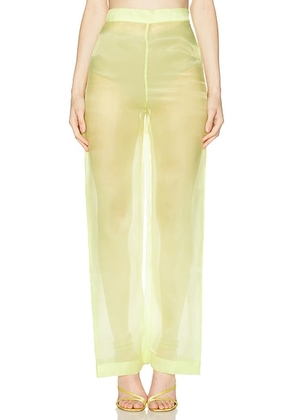 Marlies Grace Flora Pant in Yellow - Yellow. Size M (also in ).