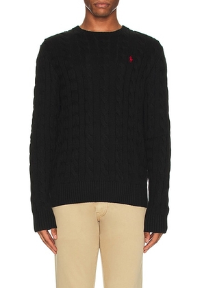 Polo Ralph Lauren Long Sleeve Sweater in Black - Black. Size XXL/2X (also in ).
