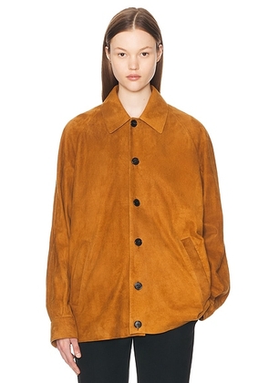 The Row Sedor Jacket in Cognac - Tan. Size 0 (also in ).